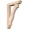 Ekena Millwork Balboa Slat Smooth Bracket w/ Offset Brace, Douglas Fir, 5 1/2"W x 24"D x 36"H BKT0604X24X36BOA06SDF - alternate 1